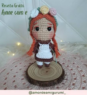 PATRON GRATIS ANNE | ANNE WITH E AMIGURUMI 52042