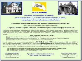 Convite-Passeio Cultural