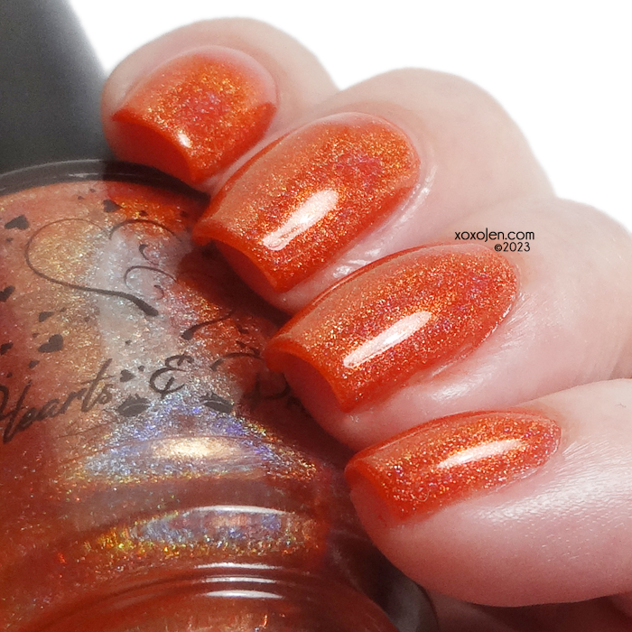 xoxoJen's swatch of Hearts & Promises Pumpkin Patch