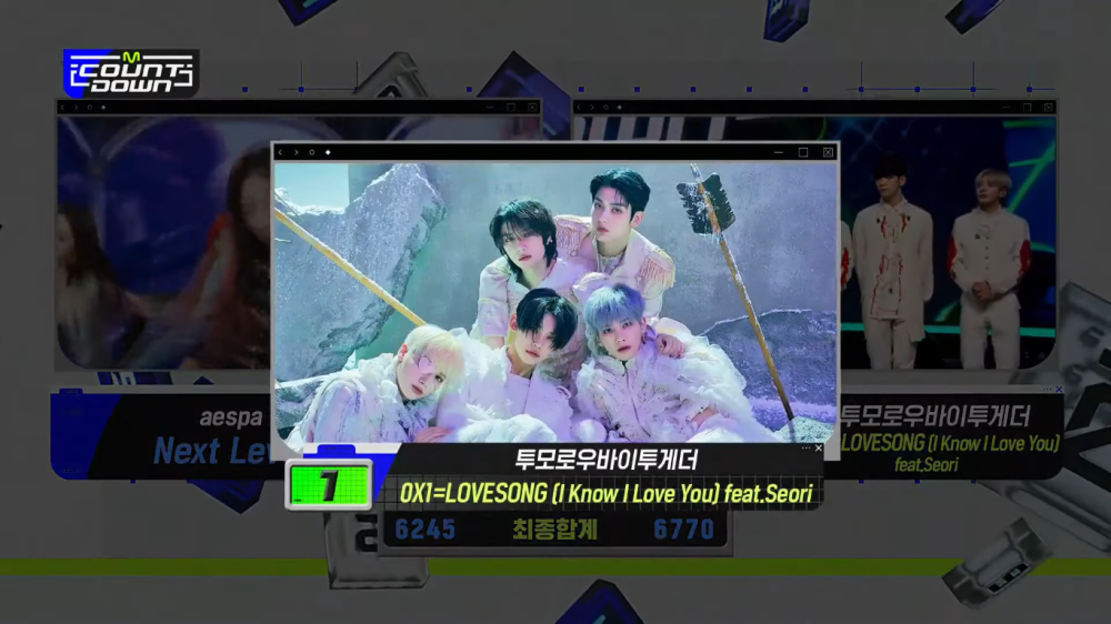 TXT Takes Home the 3rd Trophy With '0X1=LOVESONG (I Know I Love You)'