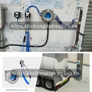 GIẢI PHÁP KHỬ TĨNH ĐIỆN CHO XE BỒN, TRẠM BƠM HÓA CHẤT/ XĂNG DẦU, STATIC GROUNDING SOLUTIONS FOR TRUCK AND HAZARDOUS AREA