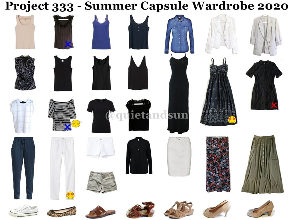 Summer Capsule Wardrobe 2020