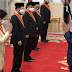 Presiden Anugerahkan Tanda Jasa dan Tanda Kehormatan pada 71 Tokoh