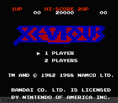  Detalle Xevious (Español) descarga ROM NES