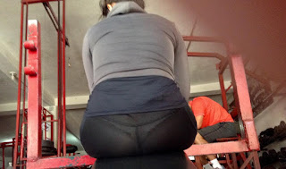 Nalgona gym leggins transparentes