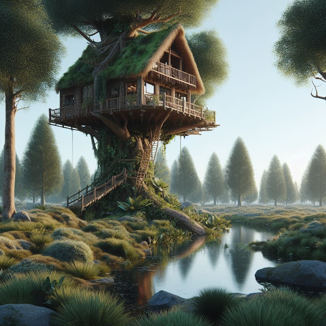 Artificial Tree House