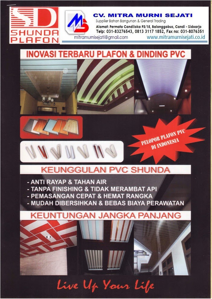 DINDING  PLAFON WPC  PVC SURABAYA: SUNDA PLAFON JAWA TIMUR