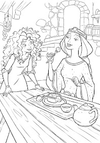 Brave coloring pages 
