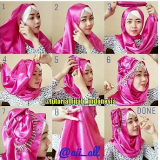 29 Cara Memakai Jilbab Pashmina Terbaru