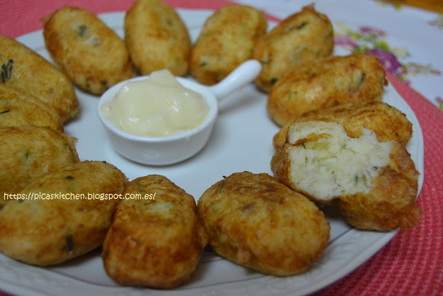 ALBÓNDIGAS DE BACALAO, Mandonguilles d'abaetxo