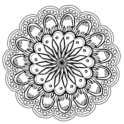 free coloring pages for adults mandala