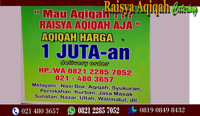 Paket Catering Aqiqah Nasi Box Jakarta Bekasi Depok