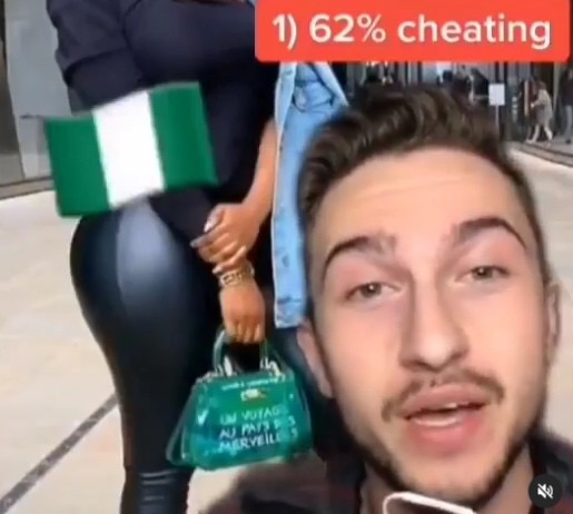 Young Tik Tok user claims Nigerian married women are the highest cheaters in the world at 62% 