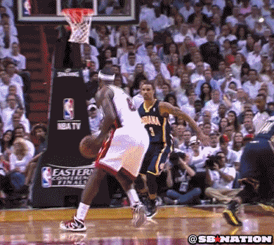 The Basketball Machine Random Nba Gif Of The Day Lebron James Gives A Shout Out To His Mom In Game 5