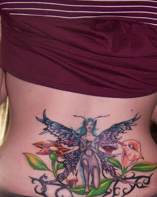 Tattoo the fairy touched the child in and recommended us to live fully