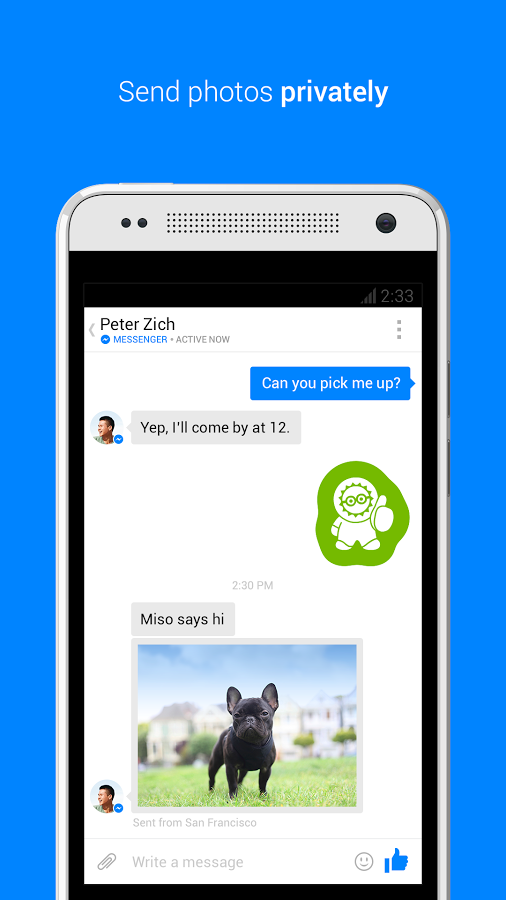 برنامج Facebook Messenger