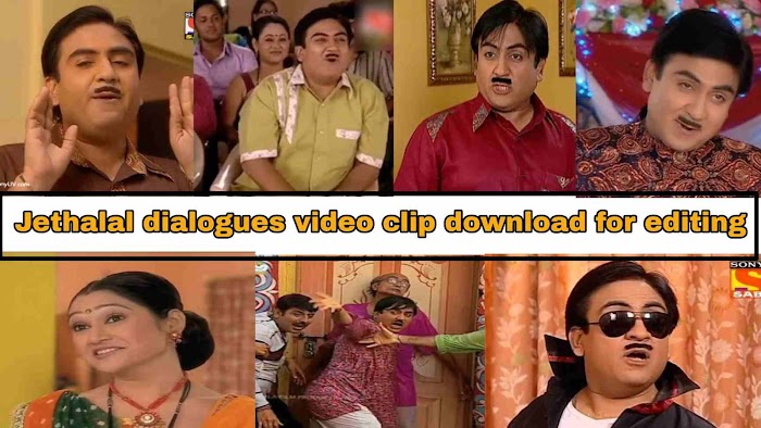 Jethalal dialogues video clip for editing download