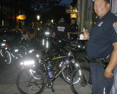 Boston bicycle cops