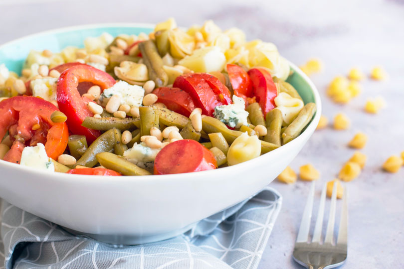 recette Salade de pâtes et haricots verts