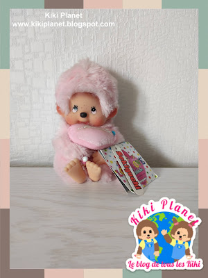 kiki Monchhichi heart eyes love love rare