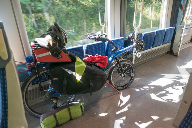 Voyage à vélo de la Bourgogne à la Provence, en train