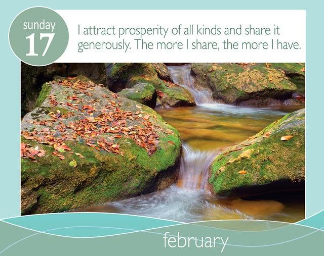 Affirmation for today ~ February 17, Sunday ♥