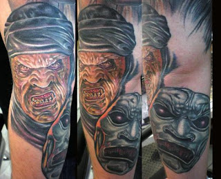 monster tattoo, tattoos for mens