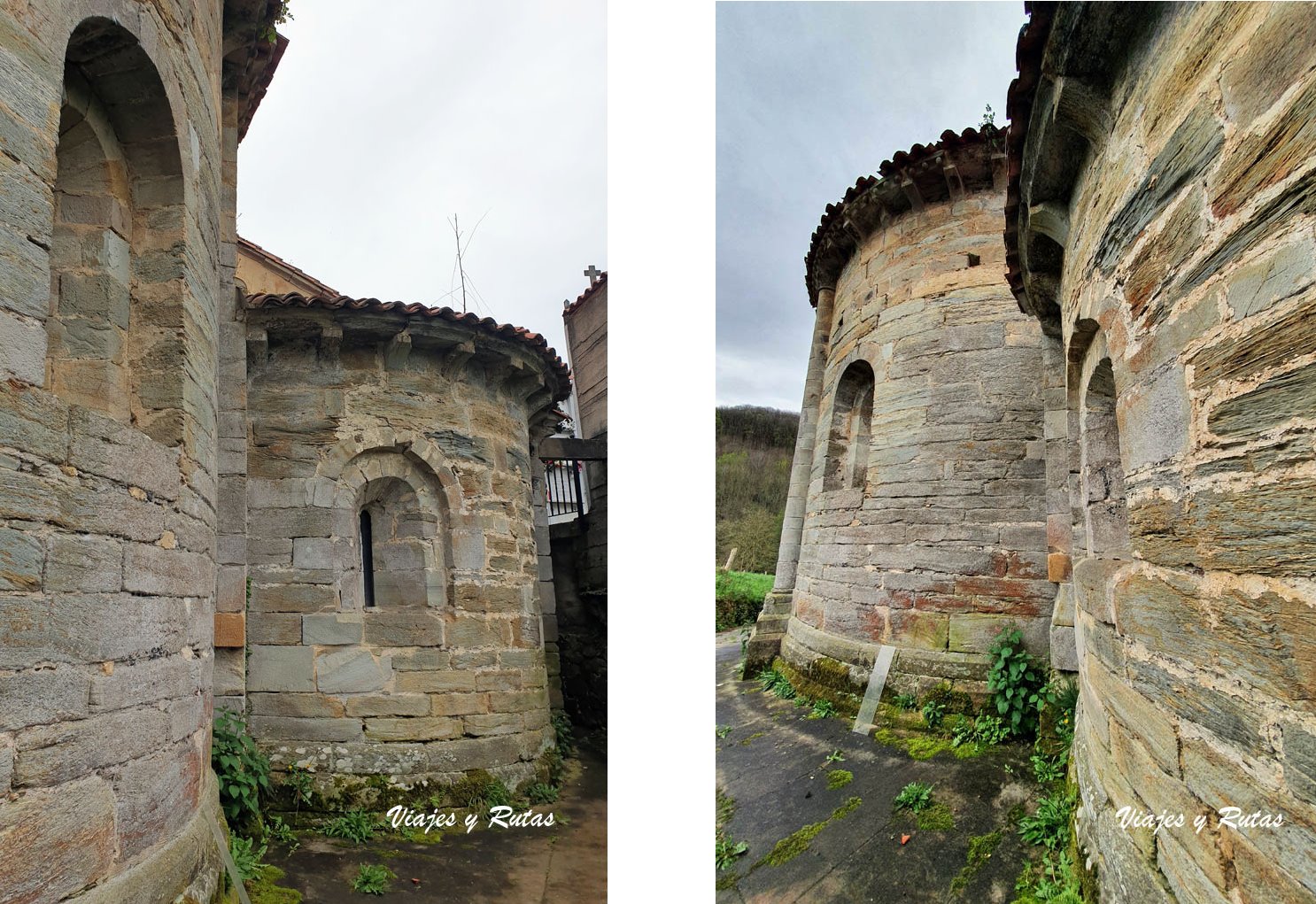 Ábside del Monasterio de Obona, Asturias