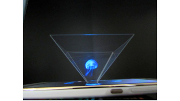 iPhone 3D hologram tricks