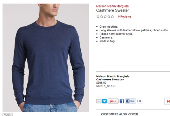 Margiela Neiman Marcus Sweater copy