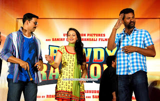 Sonakshi Sinha Rowdy Rathore First Look Launch stills