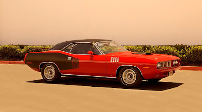 1971 Plymouth Barracuda Cuda Hemi Sports Coupe Front Right