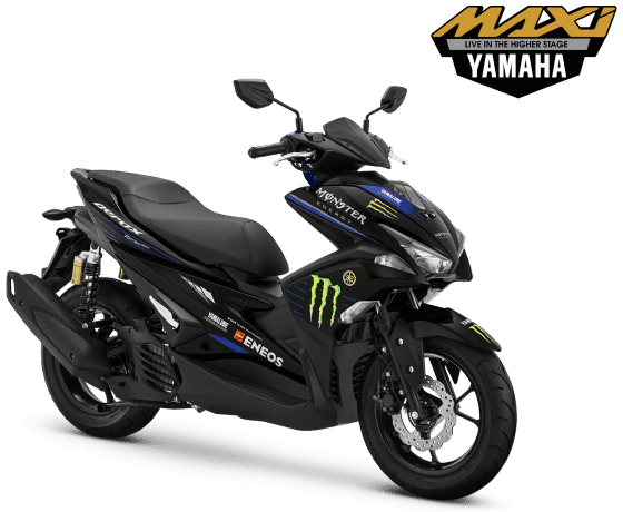 Spesifikasi, Fitur, dan Warna Yamaha Aerox 155 VVa R-Version Monster Energy