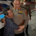 Kapolres Labuhan Batu Memberangkatkan Kakek Muhadi 30 Tahun Yang Selama ini Berpisah Dengan Keluarganya