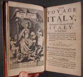 Frontispiece and title page to The Voyage of Italy