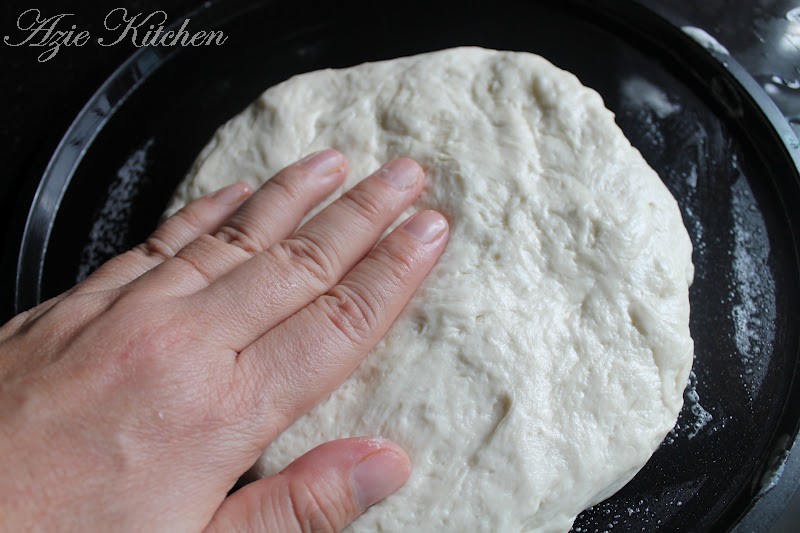 Jom Belajar Membuat Homemade Pizza Dough - Azie Kitchen