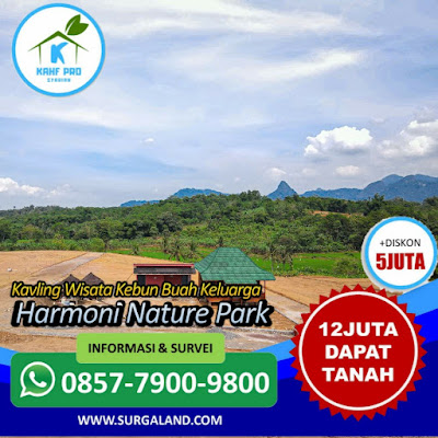 Kavling Murah 50 Jtan Harmoni Nature Park