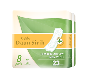 Softex Daun Sirih Regular Non Wing 8