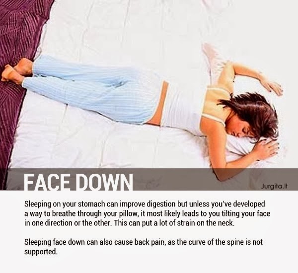 Face Down - 8 Sleeping Positions and Their Effects On Health