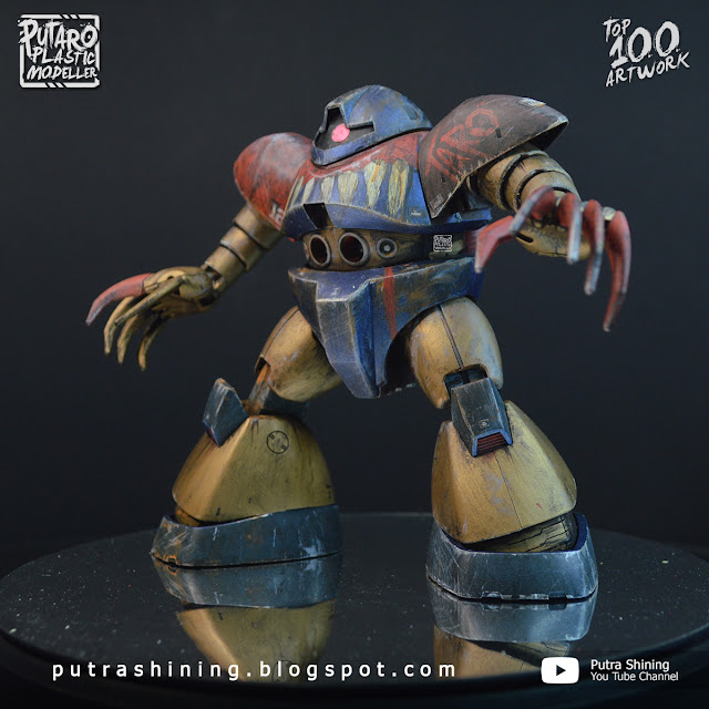 Putra Shining Top 100 Artwork | Gunpla | Transformers | Toys | Customize Weathering