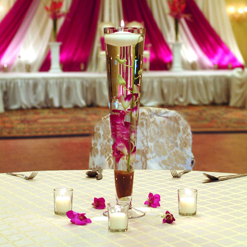 Wedding Candle Centerpieces