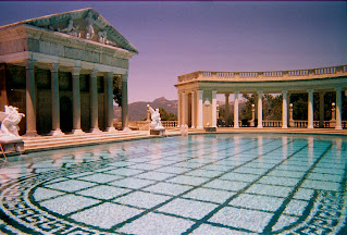 lady gaga at Hearst Castle