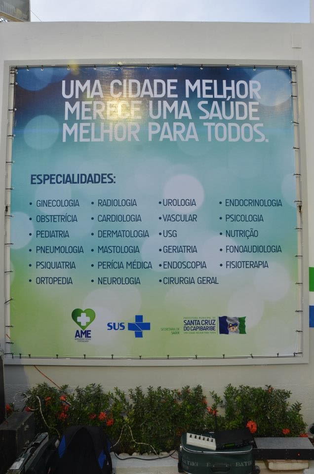 Conheça um pouco do Ambulatório Médico Especializado, inaugurado recentemente em Santa Cruz