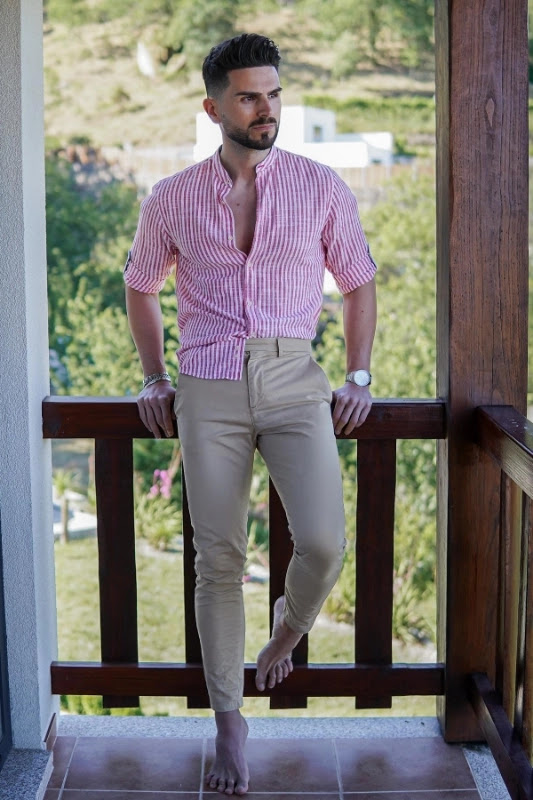 10 Pink Shirt Matching Pants For Men To Look Dashing