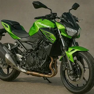 가와사키 Z400의 공격적인 '스고미' 디자인 네이키드 바이크