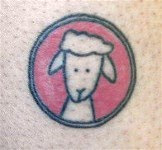 Cheris Sheep Tattoo