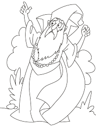 Top 9 Wizard Coloring Pages for Toddlers