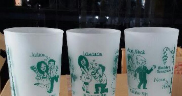 Cetak Sablon Murah Jual Gelas Murah di Singkawang
