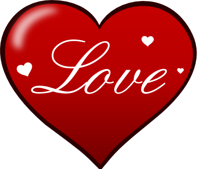 clip art love heart