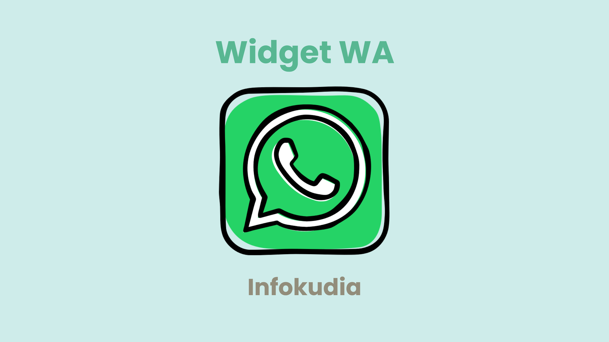 Tutorial membuat widget chat Whatsapp